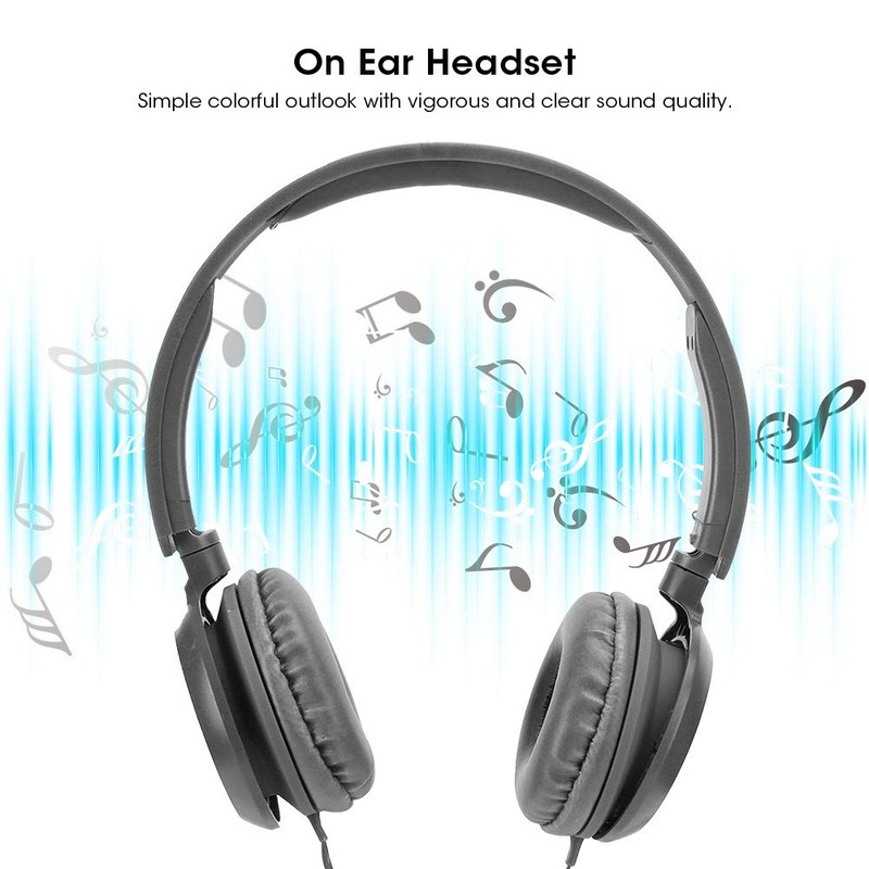 Wired Music Headset, Noise Canceling Function Wired Headphones Portable Wired