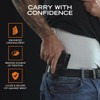 Rounded IWB Holster Fits: S&W CSX 3.6in Holster - RH