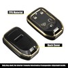 MACHSWON Car 1 Set 5 Button Car Key Fob Cover