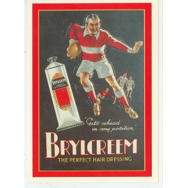 BRYLCREEM-GETS AHEAD IN ANY POSITION-FOOTB