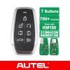 Autel iKey Universal Remote Smart Key Standard 7 Button Programmable