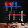 3-H Screwdriver Organizer, 4 pcs Pegboard Screwdriver Holder,Newly Opened Mold