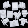 Rexka 10pcs Lower Outer Door Weatherstrip Clip for Honda 75315-S9A-004