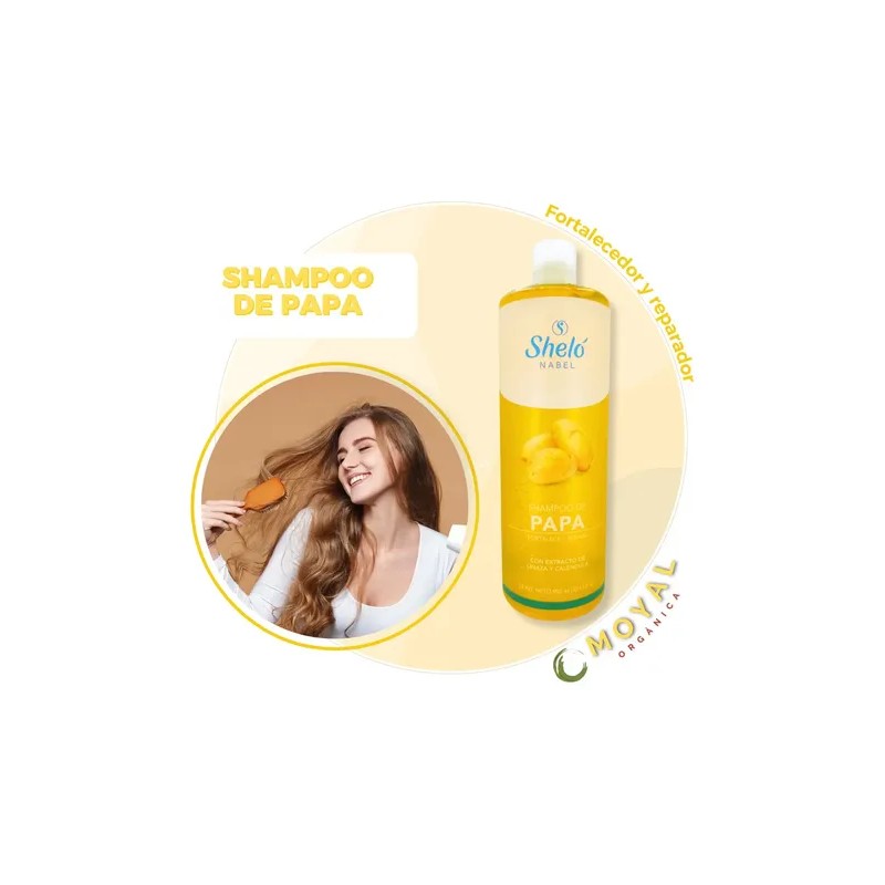 Shampoo De Papa 950 Ml Nutritivo, Reparador Sheló Nabel
