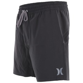 Hurley MBS0011010H010M One & Only Solid 17" Volley Black MD (32-33" Waist) Black M