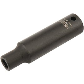 Draper 5065 1/4" Square Drive Expert Hi-Torq Metric Deep Impact Socket, 5 mm Size , Blue