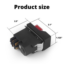 Sthovd N603746 Table Saw Switch Replacement for Dewalt Table Saw DWE7485 DWE7491RS