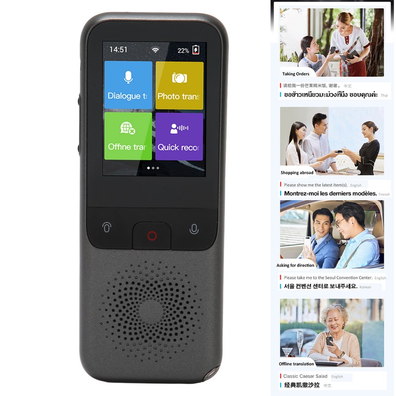 Language Translator Device 134 Languages 10 Offline Languages Photo Translation