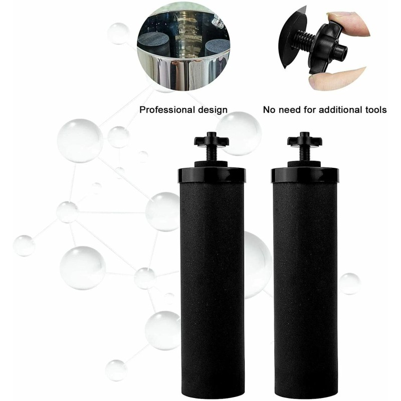 Fit Black Berkey Replacement Filters HM BB9-2 Cartridge Gravity Filter
