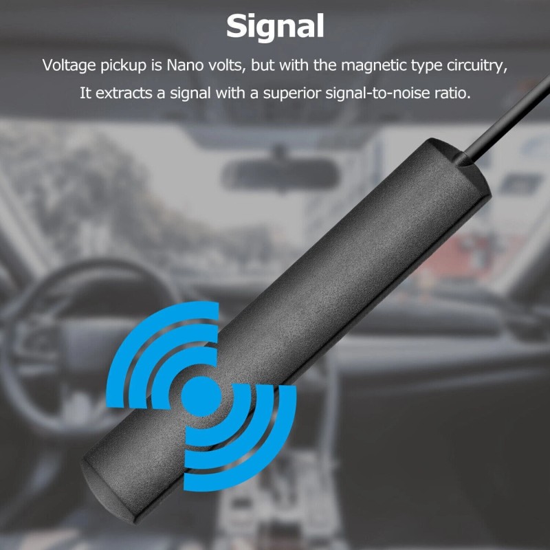 Ameribox Car Interior Hidden Amplified Antenna Electronic Stereo AM/FM Radio