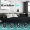 Egypto Plain Dyed Deep Fitted Valance Sheet King Size –