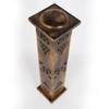 Magrathea Incense Tower/Wooden Cone & Stick Burner/Carved Wood Holder