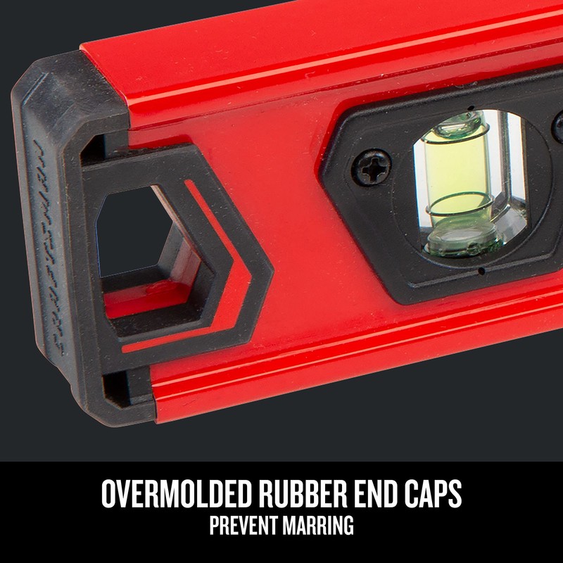 CRAFTSMAN Torpedo Level, 9 Inch, With Shock Absorbing End Caps