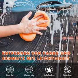 Aimiffy Reinigungsknete Auto Car Clay Bar 4 PCS 100g Reinigungsmasse Lackreinigungsknete zur Reinigung von Autolack,mit Mikrofaser-Handtuch,knete autoreinigung,polnisches Fensterglas