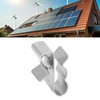 50Pcs Photovoltaic Cable Clip Wire Clamp Cord Fixing Holder Set