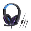 SY755MV Luminous Game Headphone Over-ear Gaming Headset with Microphone PC