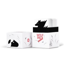 Game Division WOLFPACK Pocket Card Game I Funny-nasty Dot Game from 8 Years I Playing Cards for 2-5 Players I Party Games for Adults and Children