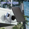 Ring Camera Solar Panel, Compatible with Ring Stick Up Cam