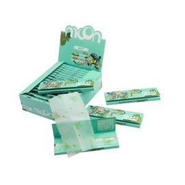 MOON Slow Burning High Quality Wood Pulp Paper Scented Paper 50 Sheets Per Roll Short Size 70x36mm 20 Books/50 Sheets Each 1000 Pieces In Total 14g/M2 Mint
