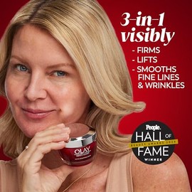 Olay Olay Face Moisturizer, Regenerist Micro-Sculpting Cream for Women, Fragrance-Free - Hydrating, Anti-Aging, Anti-Wrinkle, Firming Skin Care - Hyaluronic Acid, Niacinamide, Amino Peptides, 1.7 Oz