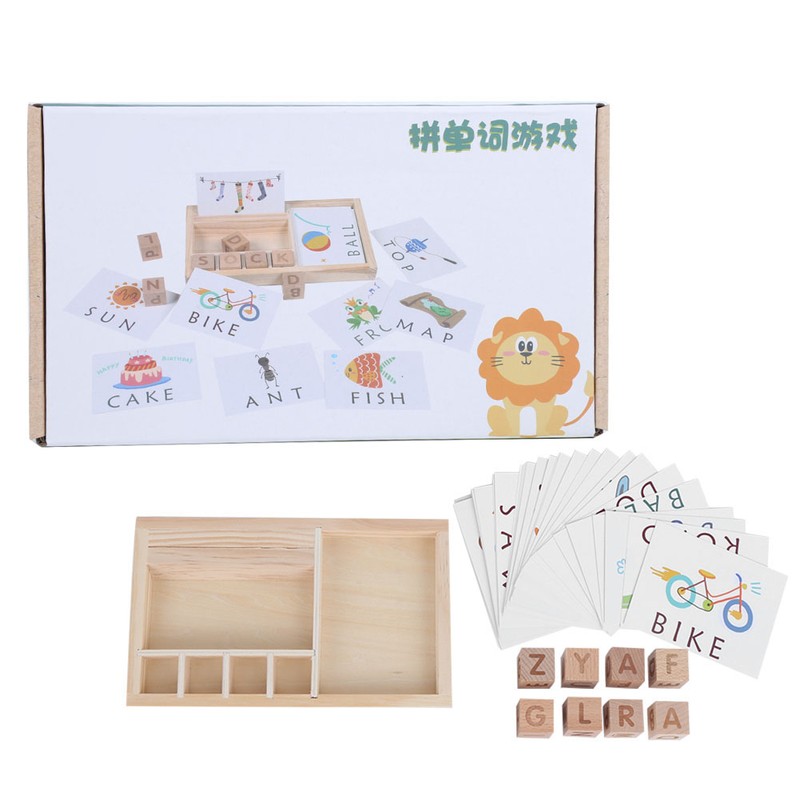 Construction Toys Early‑Learning English Letters Alphabet Baby Enlightenment Toy