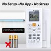 CLVIZCXOM A75C07360 AC Remote Control Replacement Fit for PANASONIC Air