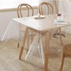 Bed Bath & Beyond Premium Transparent Clear Plastic Tablecloth Protector