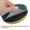 sourcing map 6Pcs 4" Drill Power Brush Set Scouring Pads