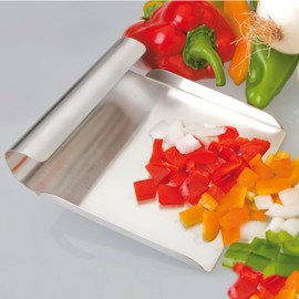 IBILI Chopper/Scraper 24x15 cm of Stainless Steel, Silver, 24 x 15 x 24 cm