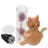 ABOOFAN Magnetic Cat Fridge Magnet Aromatherapy Car Vent Flower Vase