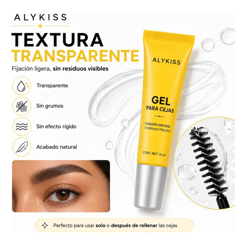 Gel Para Cejas Ceja Guapa Color Transparente Impermeable