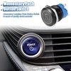 X AUTOHAUX 22mm Car Interior Momentary Push Button Switch Metal