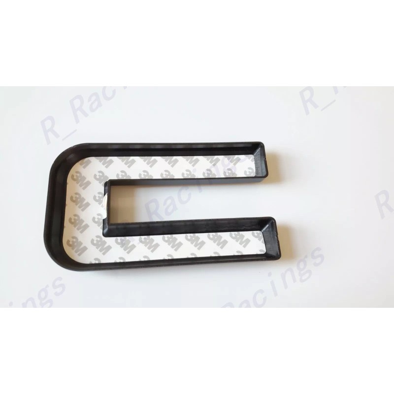 Auto Front Only Matte Black Emblem Overlay 2019-2025 GMC Sierra