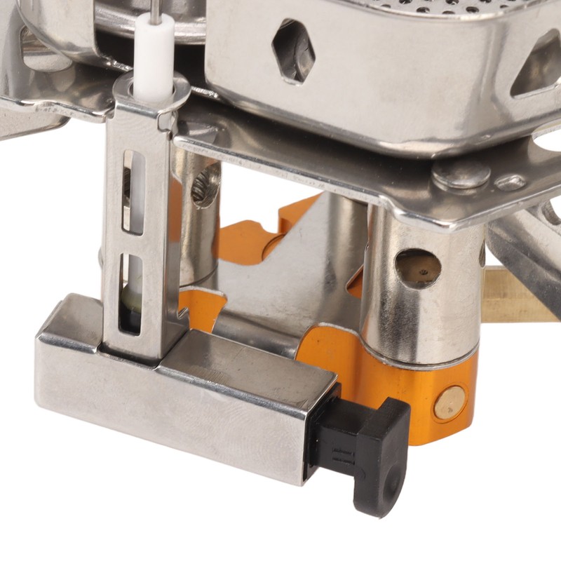 Camping Gas Stove Foldable Windproof Mini Camp Stove Cooker Electronic