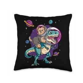 Check out my Yorkie Shirts Dinosaur T Rex Space Planets Sparkles Yorkie Throw Pillow, 16x16, Multicolor
