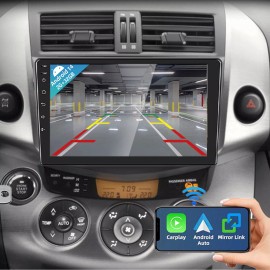 ESSGOO For Toyota RAV4 2007 2008-2012 9'' Android 14 Car Radio Stereo GPS Navi Carplay