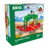 BRIO World 33476 - Turntable & Figure | 2 Piece