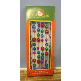 Kurt Adler 6 Foot Glass Novelty Garland New in Box