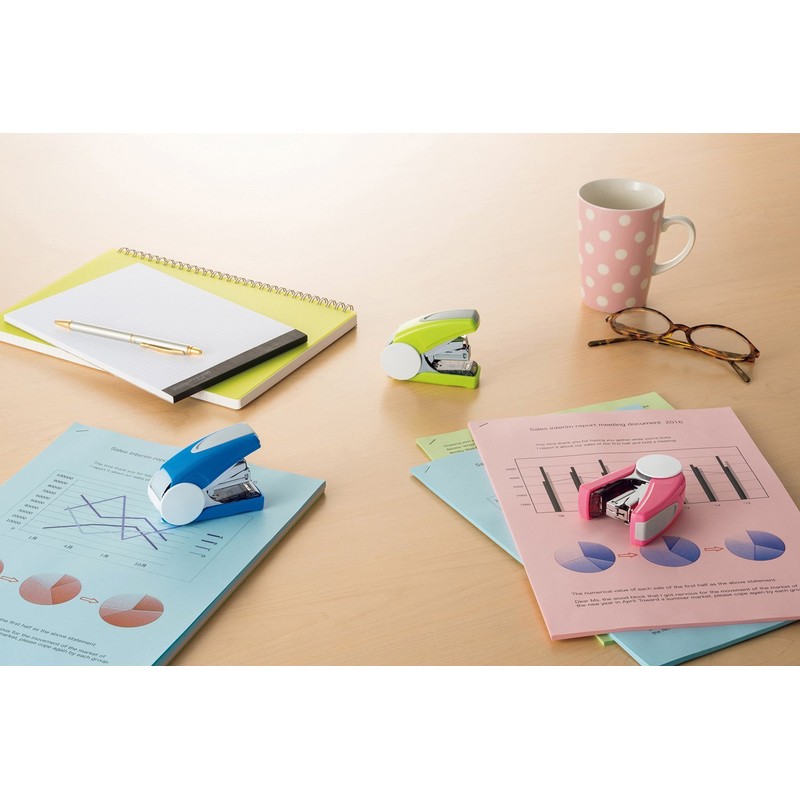 Lion Office Stapler Karu Staple, 30 Bound FS-30N, Blue
