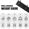 Wooden Coat Rack, Wall-Mounted Organizer for Closet, Entryway, Hallway, Foyer,