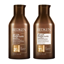 Redken DUO All Soft Mega Curl Shampoo 300ml & All Soft Mega Curl Conditioner 300ml