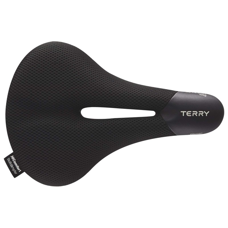 Terry Fisio ClimaVent Gel Woman Saddle with Light FeC Steel