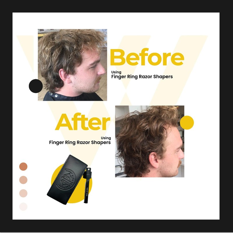 Hair dressing thinning razor