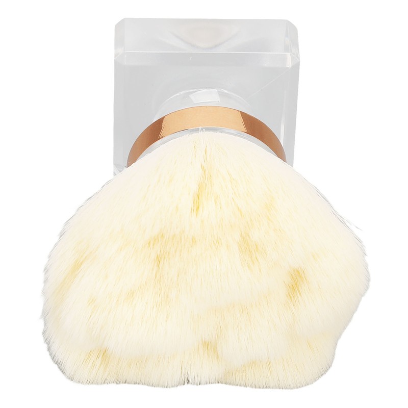 Nail Art Dust Powder Cleaner Brush Soft Bristles Comfortable Grip