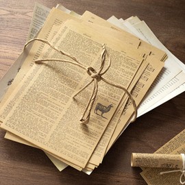 HOMICO 117 Pcs Junk Journal Supplies Vintage Paper for Journaling Scrapbooking Collage Decoupage Aesthetic Decorative Craft Paper for Mixed Media Art