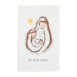 Mud Pie Nativity Cotton Towel, Oh, 26" x 16 1/2"