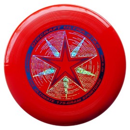 Discraft 175 gram Ultra Star Sport Disc, Red with Deluxe Packaging