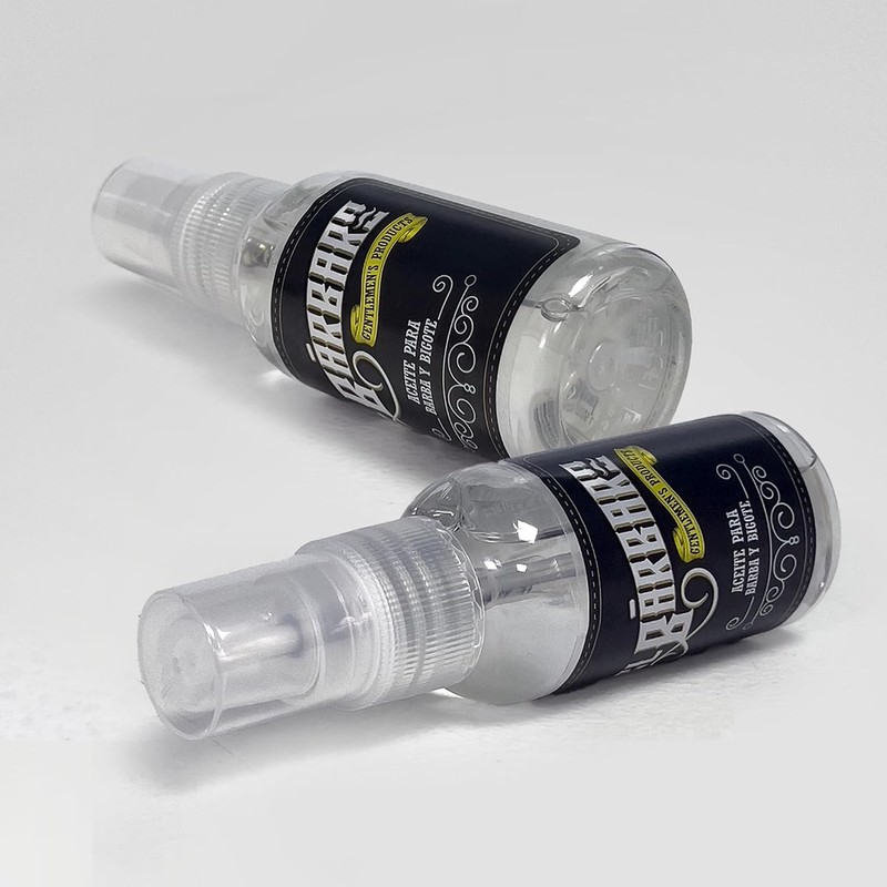 Aceite para Barba y Bigote, Con Aceite de Argán y