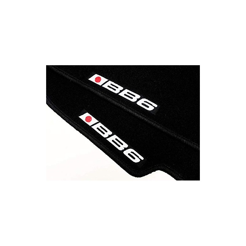 Black Floor MATS Carpets for Honda Prelude BB6 SH Logo