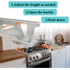 Vikarland Stainless Steel Stove Gap Covers Retractable Filler Guards Range